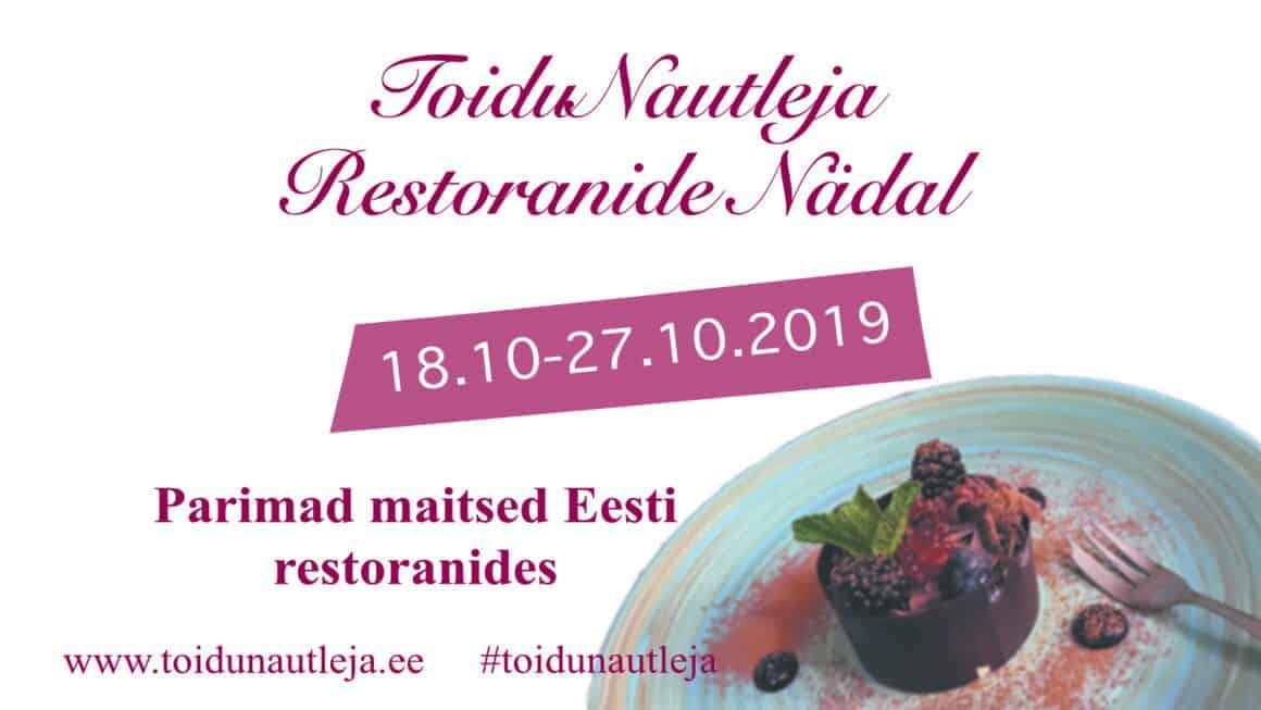 Toidunatuleja restoranide nädal