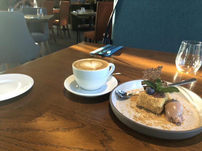 Restoran Trühvel kama juustukook