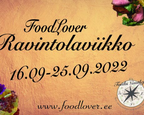Syyskuu 2022 FoodLover Ravintolaviikon TOP 15