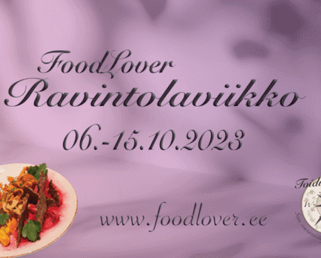 FoodLover Ravintolaviikko lokakuu 2023 päättynyt