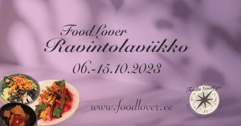 FoodLover Ravintolaviikko lokakuu 2023 päättynyt