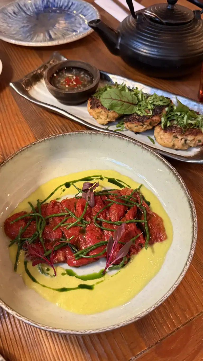 Arbuusi sashimi SALT restorani menüü. ToiduNautleja Restoranide Nädal