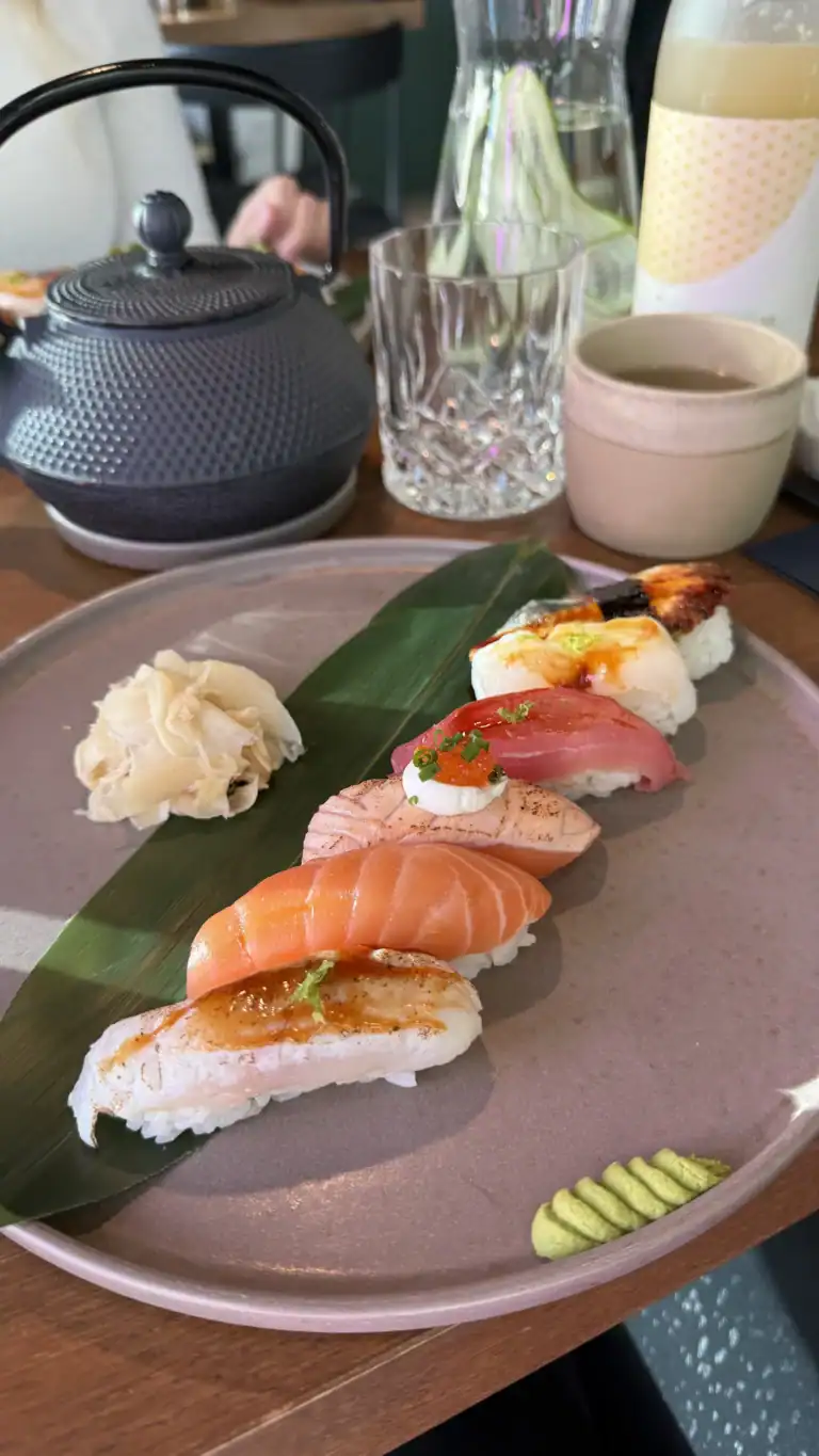 Nigiri sushi Roku Restos. ToiduNauteja Restoranide Nädal