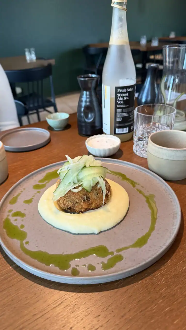 Krõbe kalapihv Roku resto Tallinnas. ToiduNautleja Restoranide Nädal