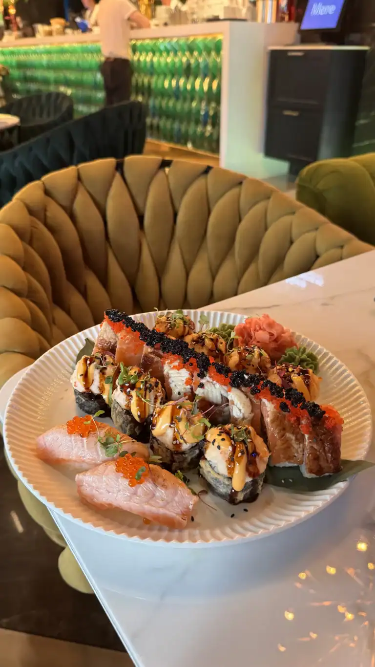 Sushi assortii Mere Resto. Restoranide Nädal 2025