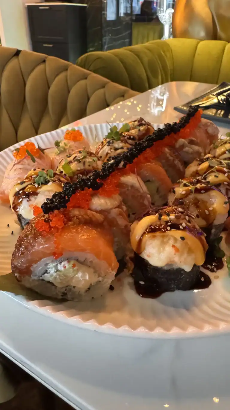 Sushi assortii Mere Resto. Restoranide Nädal 2025