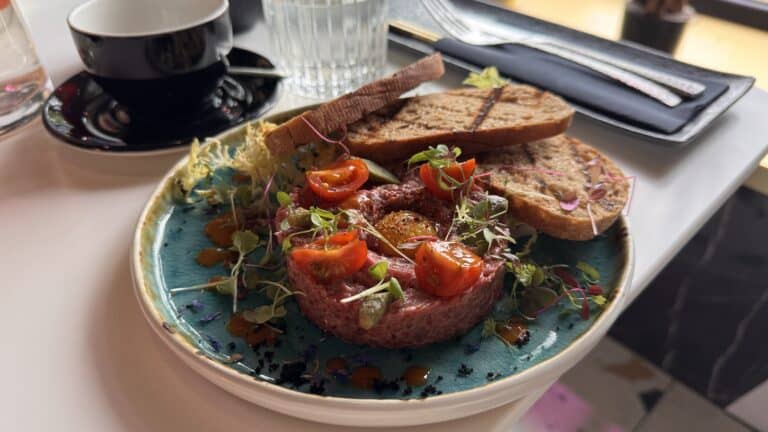 Veiseliha tartar KAI restos. ToiduNautleja Restoranide Nädal