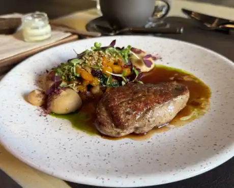 Röstitud pardirind Farm restoran Tallinnas. ToiduNautleja Restoranide Nädal