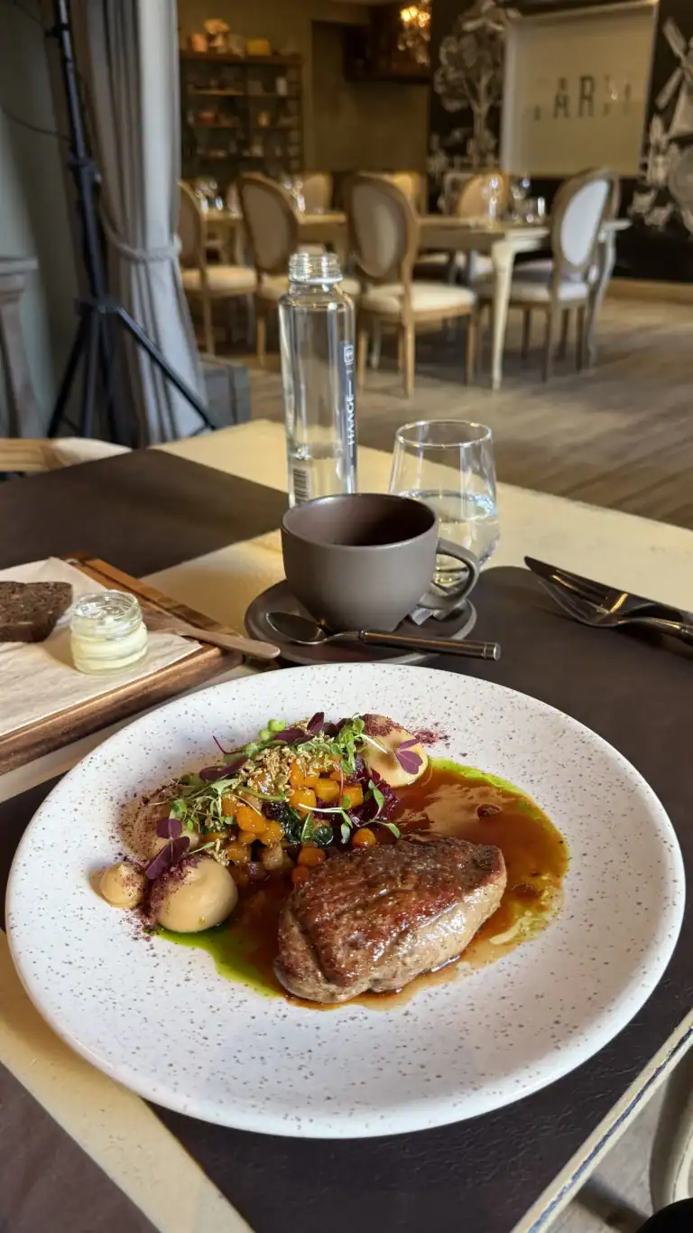 Röstitud pardirind Farm restoran Tallinnas. ToiduNautleja Restoranide Nädal