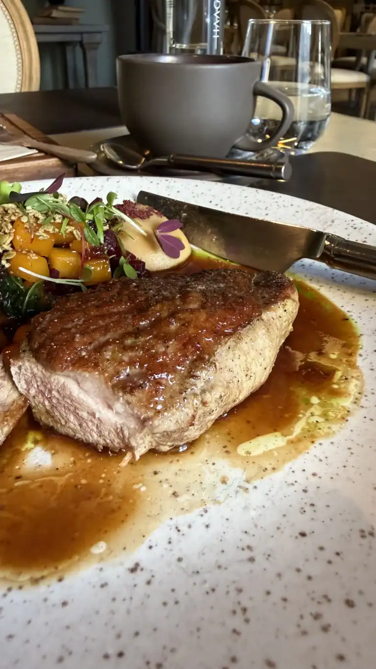 Röstitud pardirind Farm restoran Tallinnas. ToiduNautleja Restoranide Nädal