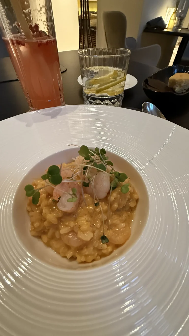 Mix Resto Tallinna vanalinnas. Krevetirisoto