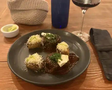 Salt restoran Tallinnas. Veiseõlg