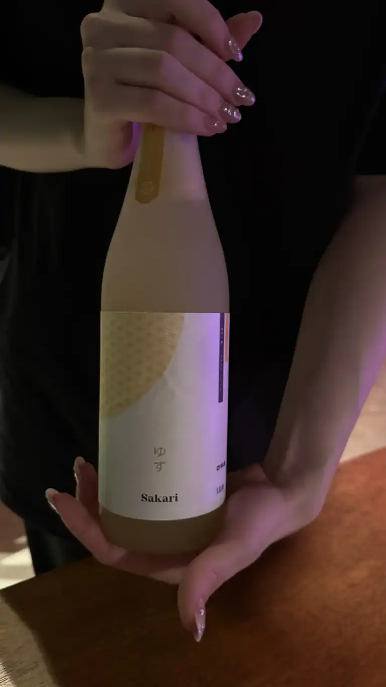 Jaapani restoran Roku Resto Porto Franco Tallinnas. Sake