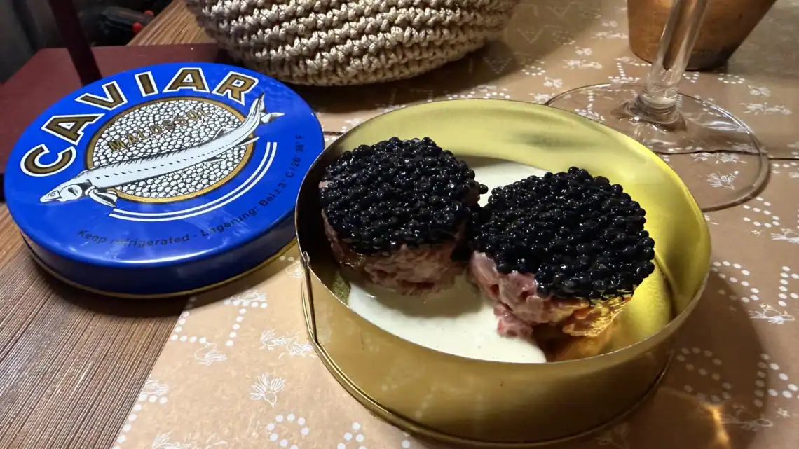 Salt restoran Jo Bussels õhtusöök