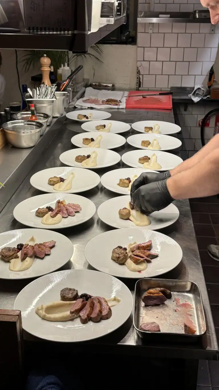 Salt restoran Jo Bussels õhtusöök