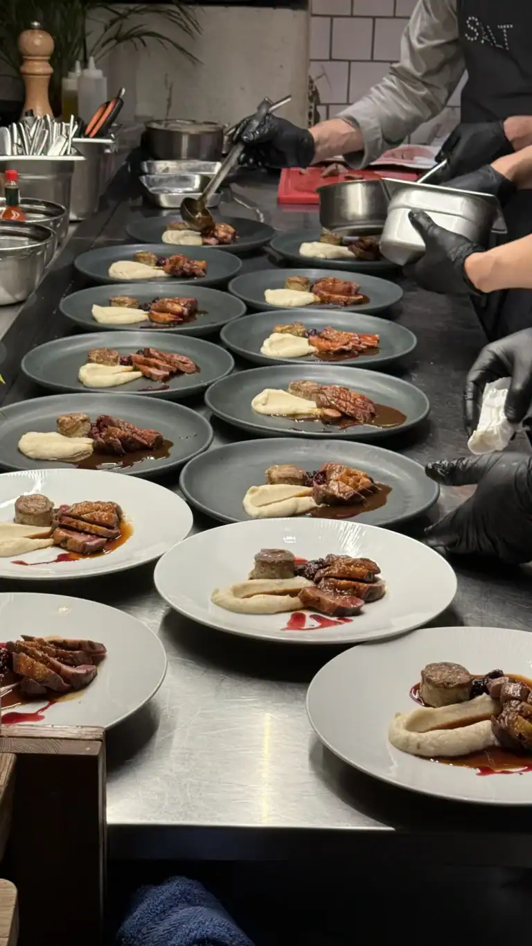 Salt restoran Jo Bussels õhtusöök