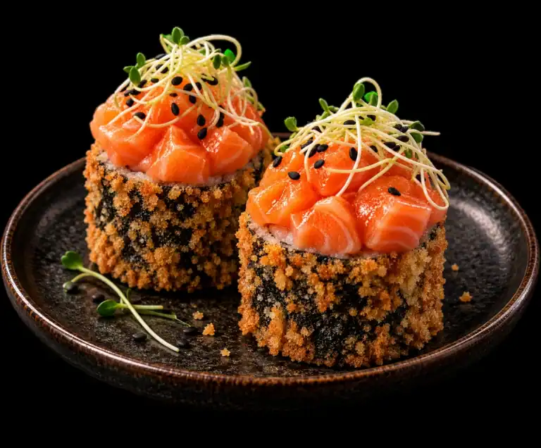 Sakure Resto tempura sushi