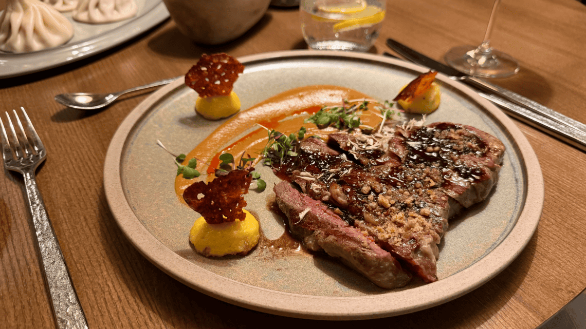 Gobi restaurant Tallinn Rotermann center, antrecote