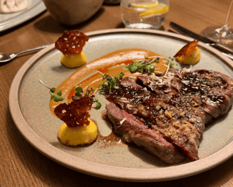 Gobi restaurant Tallinn Rotermann center, antrecote