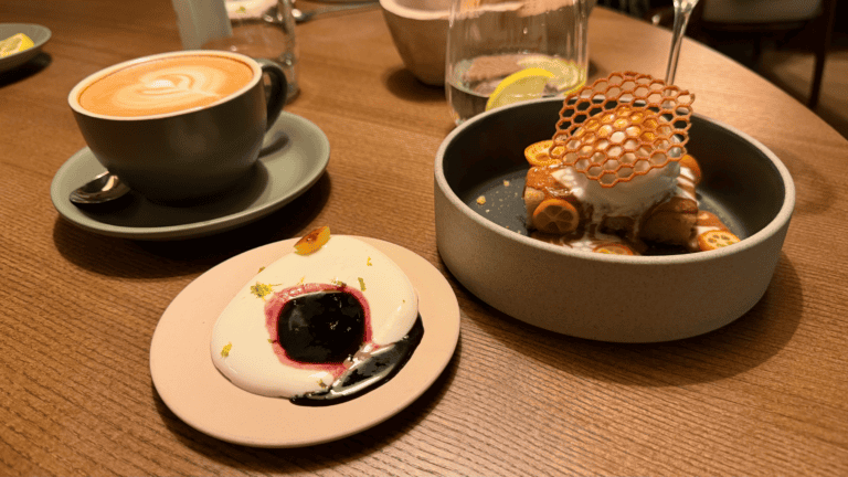 Gobi restaurant Tallinn Rotermann center, dessert
