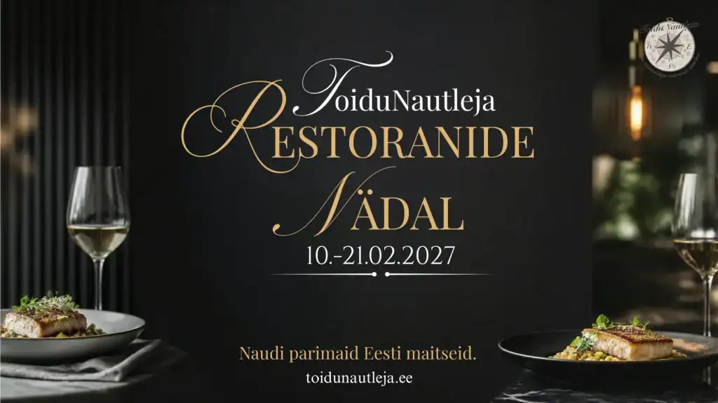 Mõned maitsed väärivad avastamist. Mõned restoranid ammu külastamist. Ja mõned elamused lihtsalt kohta sinu kalendris. Juba 19. korda kutsub ToiduNautleja Resto