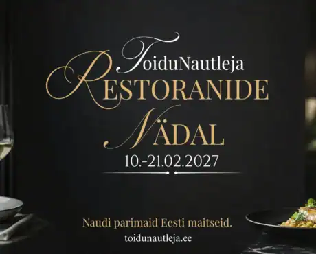ToiduNautleja Restoranide Nädal veebruar 2027